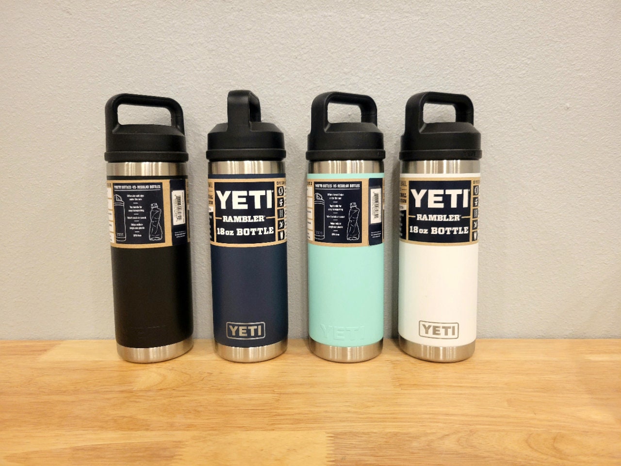 Custom Engraved YETI Water Bottle With Chug Cap Personalized YETI