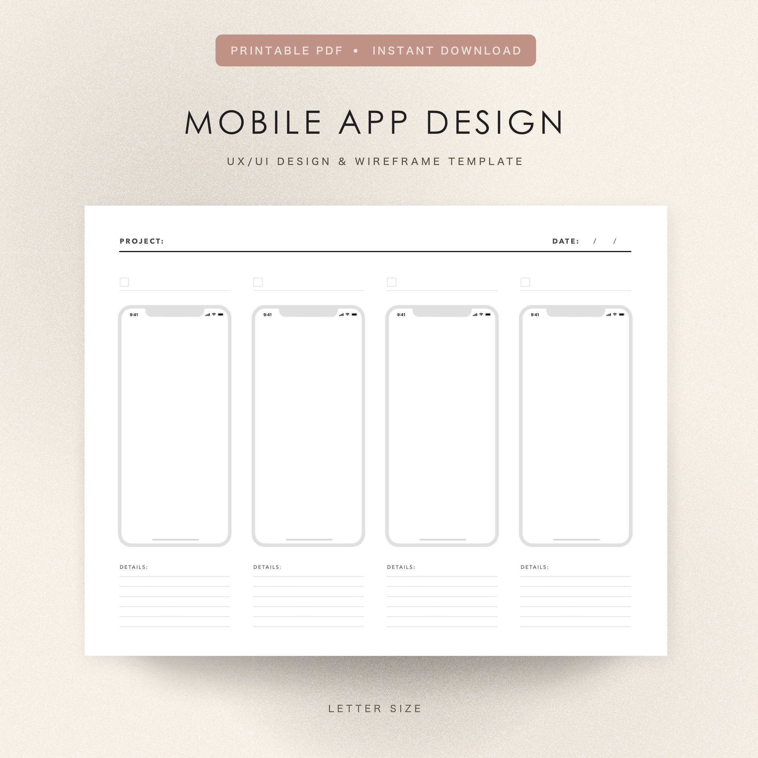 Responsive Sketch Pad – UI Stencils