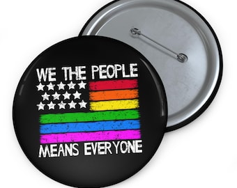 Social Equality Button – Activism Protest Pin, Political Statement Badge, Social Justice Advocacy Accessory