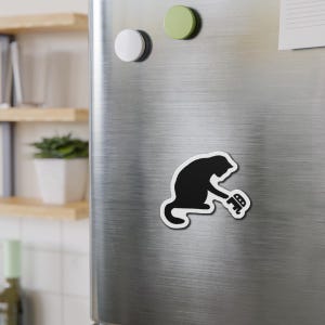 Funny Cat Magnet Political Meme Magnet Anti GOP Magnet Leftist Gift Cat Meme Magnet Liberal Cat Magnet Fridge Decor 5" x 5"