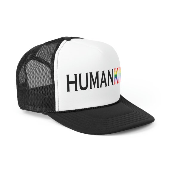Human Rights Trucker Hat Women Rights are Human Rights - Embroidered Hat Trucker Cap  main image 3