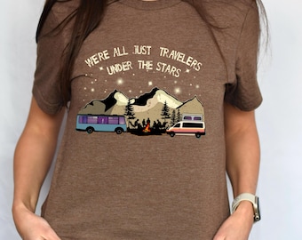 Nomad Life T-Shirt: Van Life Tee Wanderlust Adventure Shirt Road Trip Gear Bus Life Rv Lifestyle Tee