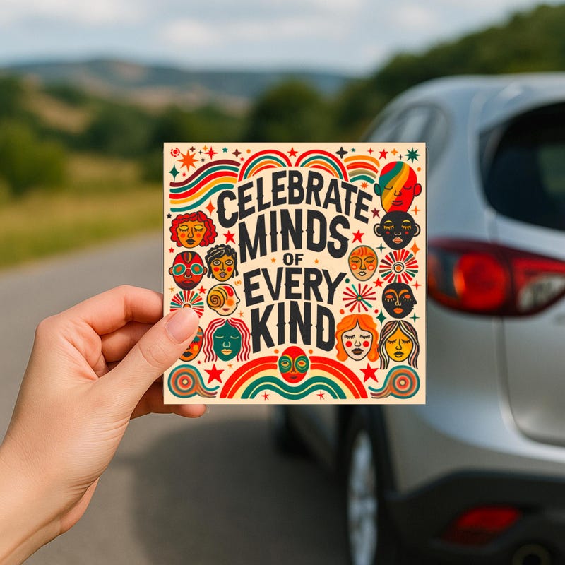 Car Magnet Neurodiversity - Etsy
