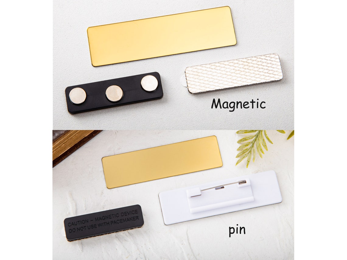 Custom Name Tag With Industry Logoname Tag for Etsy