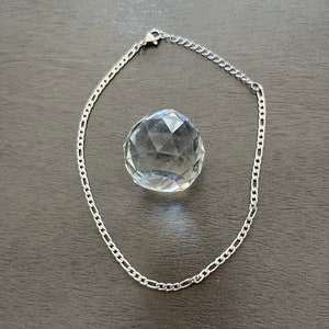 Figaro Anklet, Stainless Steel Adjustable Figaro Chain Anklet Bracelet, Layered Anklet, Delicate Anklet, Beach Anklet, For Her