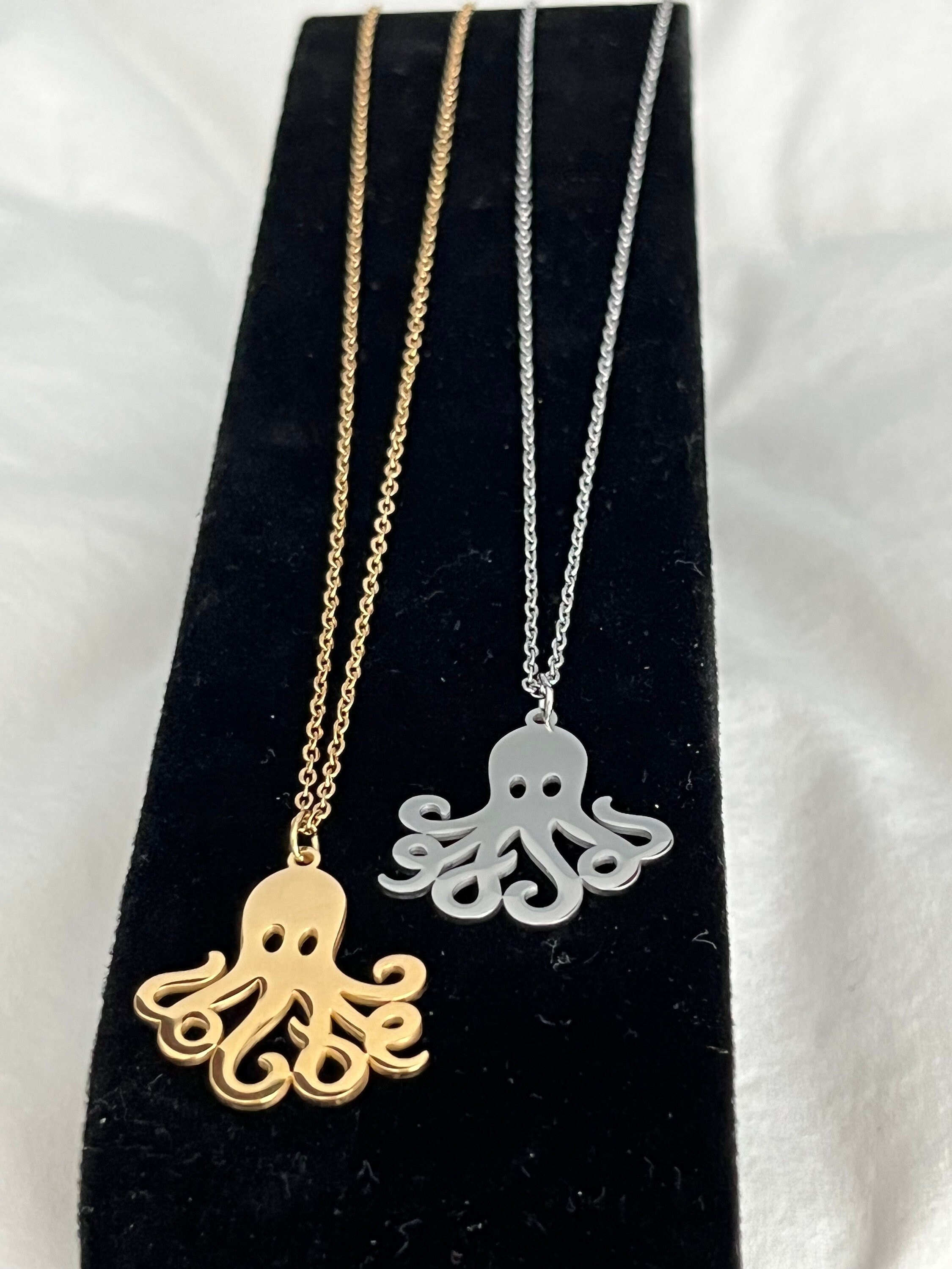 Mens octopus necklace Clearance