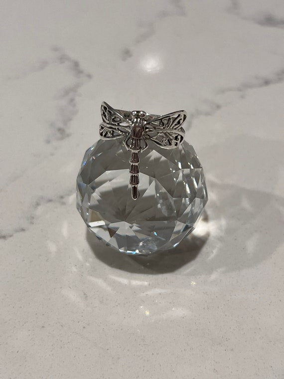 Sterling Silver Dragonfly Ring: Nature Boho Jewel… - image 7