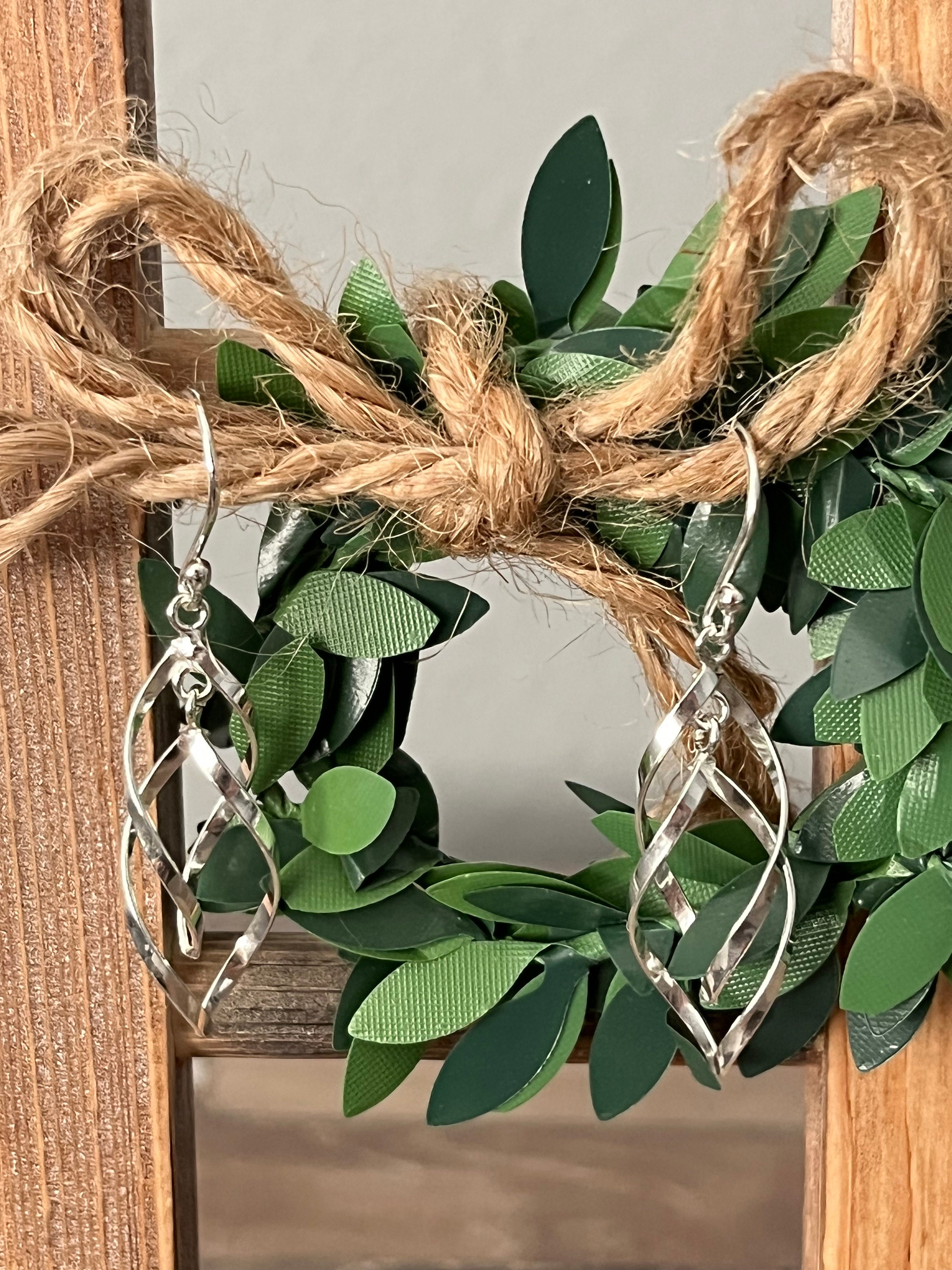 Simple Dangle Hook Earrings 925 Sterling Silver Earrings Etsy