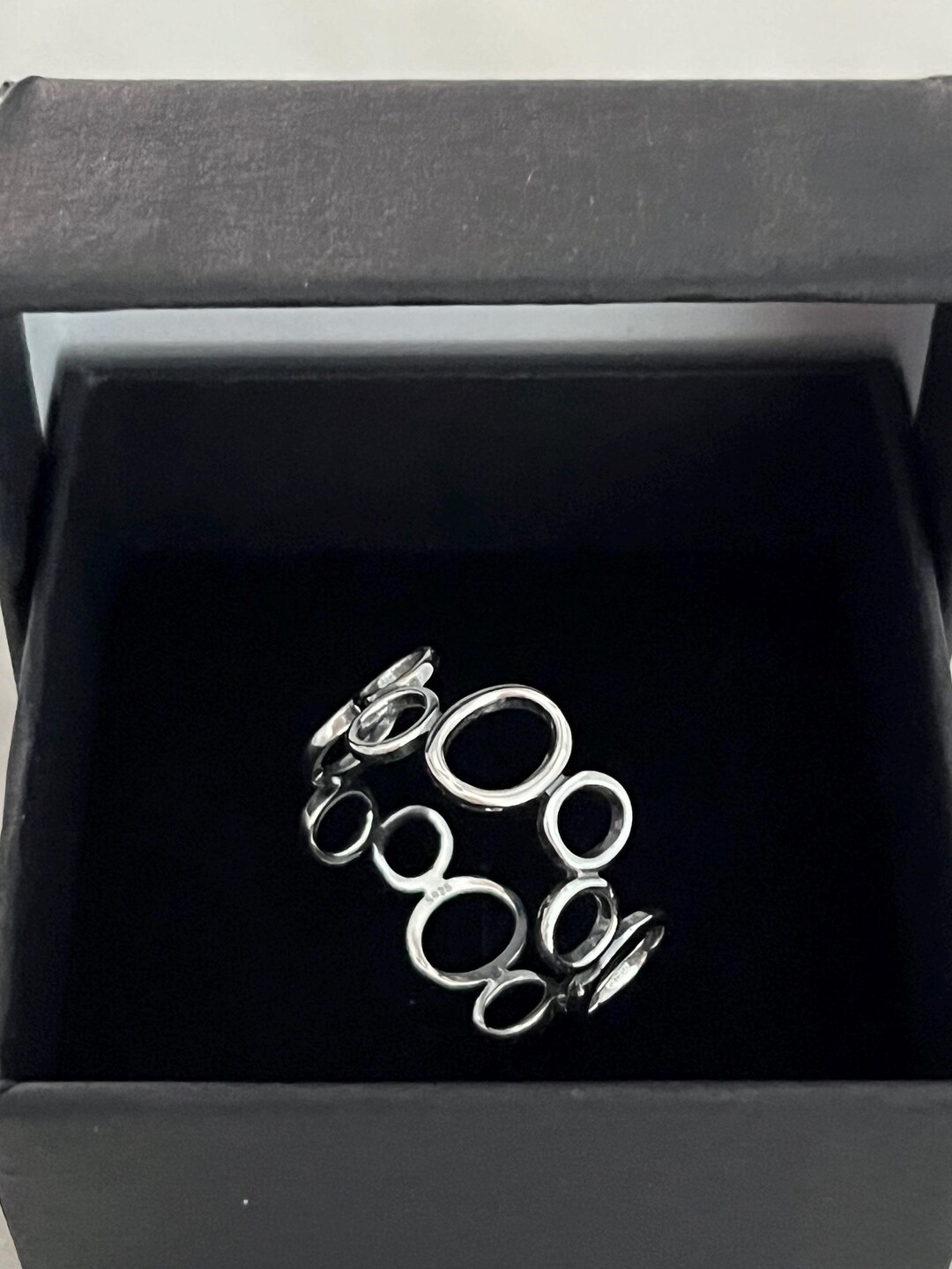 925 Sterling Silver Irregular Ring