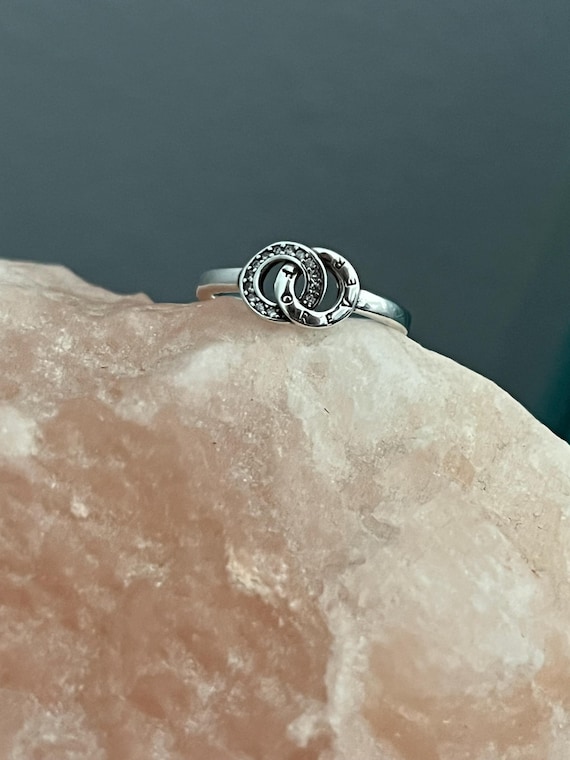Silpada 'Love Forever' Sterling Silver Open Heart Ring - .925 Sterling Silver, No Stone, Size 8