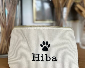 Personalized pet pouch • Personalized kit • Pet accessory