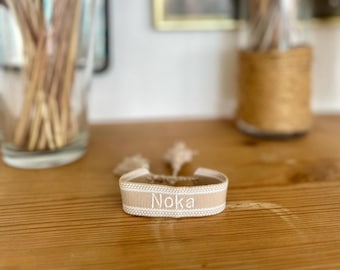 Woven bracelet • Friendship bracelet • Embroidered bracelet • Animals • Dog • Cat • Personalized accessory •