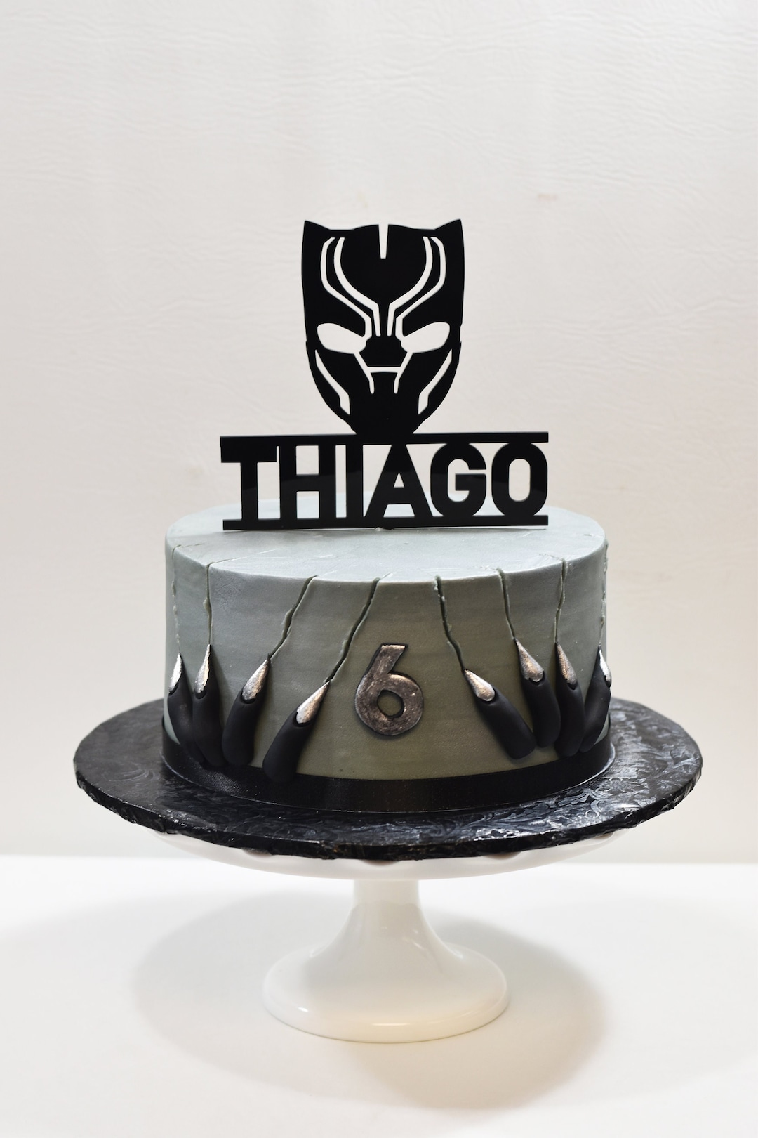 Black Panther Cake Topper, Custom Personalize Name, Choose Your Size,  Marvel Comics - Etsy