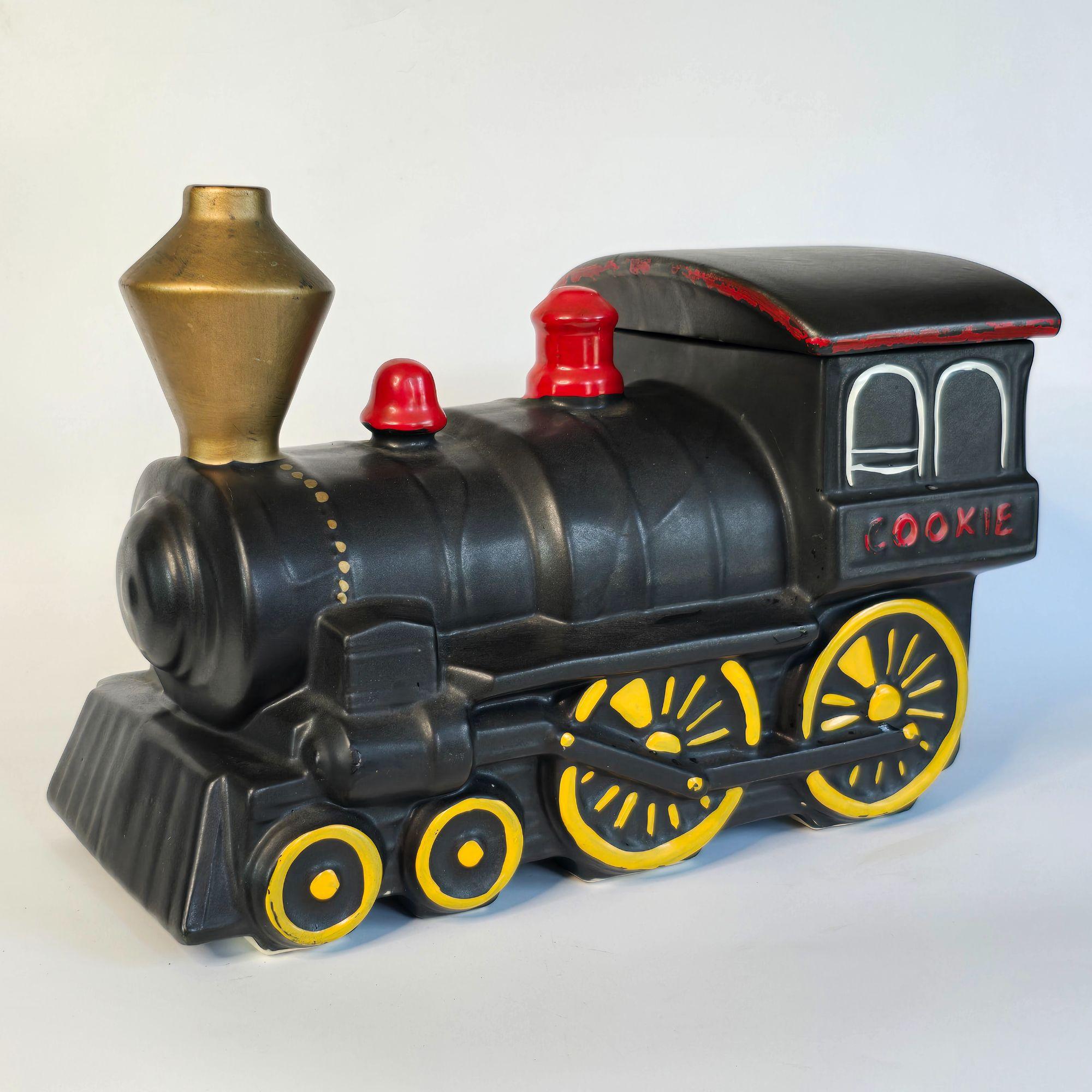 スポード　TRAIN STATION クッキージャー　陶器製 Train Cookie Jar - Etsy