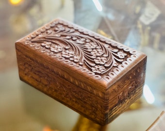 Secret Lock Jewelry box Medium size. Jewelry Travel Case Jewelry box | Wedding Gifts | Wooden Box