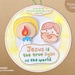 Light of the World Craft, Sunday School Printable, Christian Kids ...