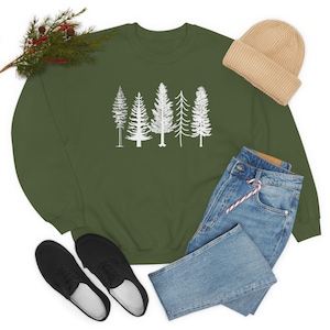 Dames groenblijvend sweatshirt | Natuurliefhebbers | Natuurshirt | Vakantiesweatshirt | leuk vakantiecadeaushirt | leuk cadeaushirt | kampeershirt