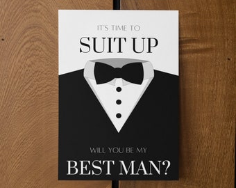 Best Man Proposal Printable - Etsy