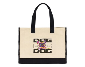 Frenchie - Dog - Cotton Tote Bag