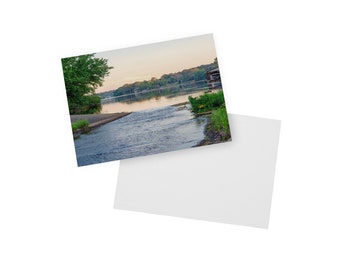 Texas Lake View | Greeting Cards | Flat Card - Writing Card