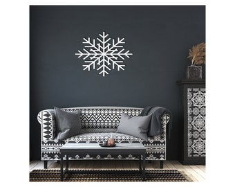 Snowflake Wall Art | Winter Season - Holiday Decor