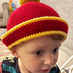 Four-Star Crochet Hat (Multiple Sizes Available) zdjęcie 3