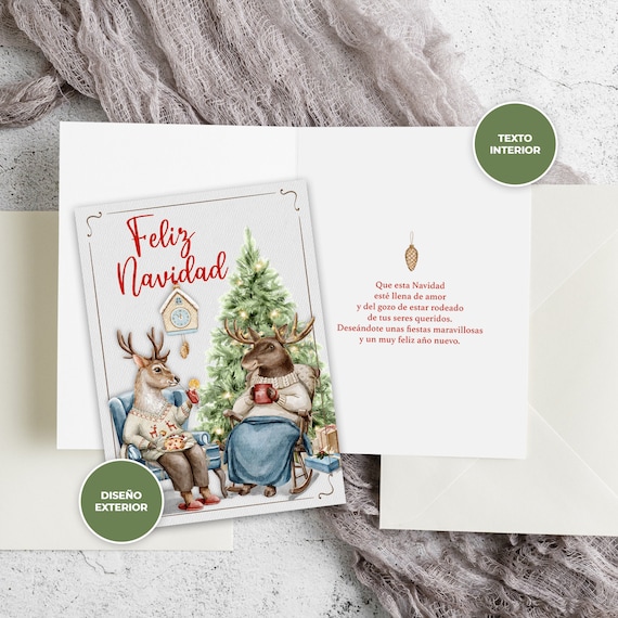 Tarjetas De Navidad Para Mensagens