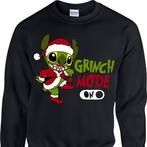 Stitch xmas jumper top