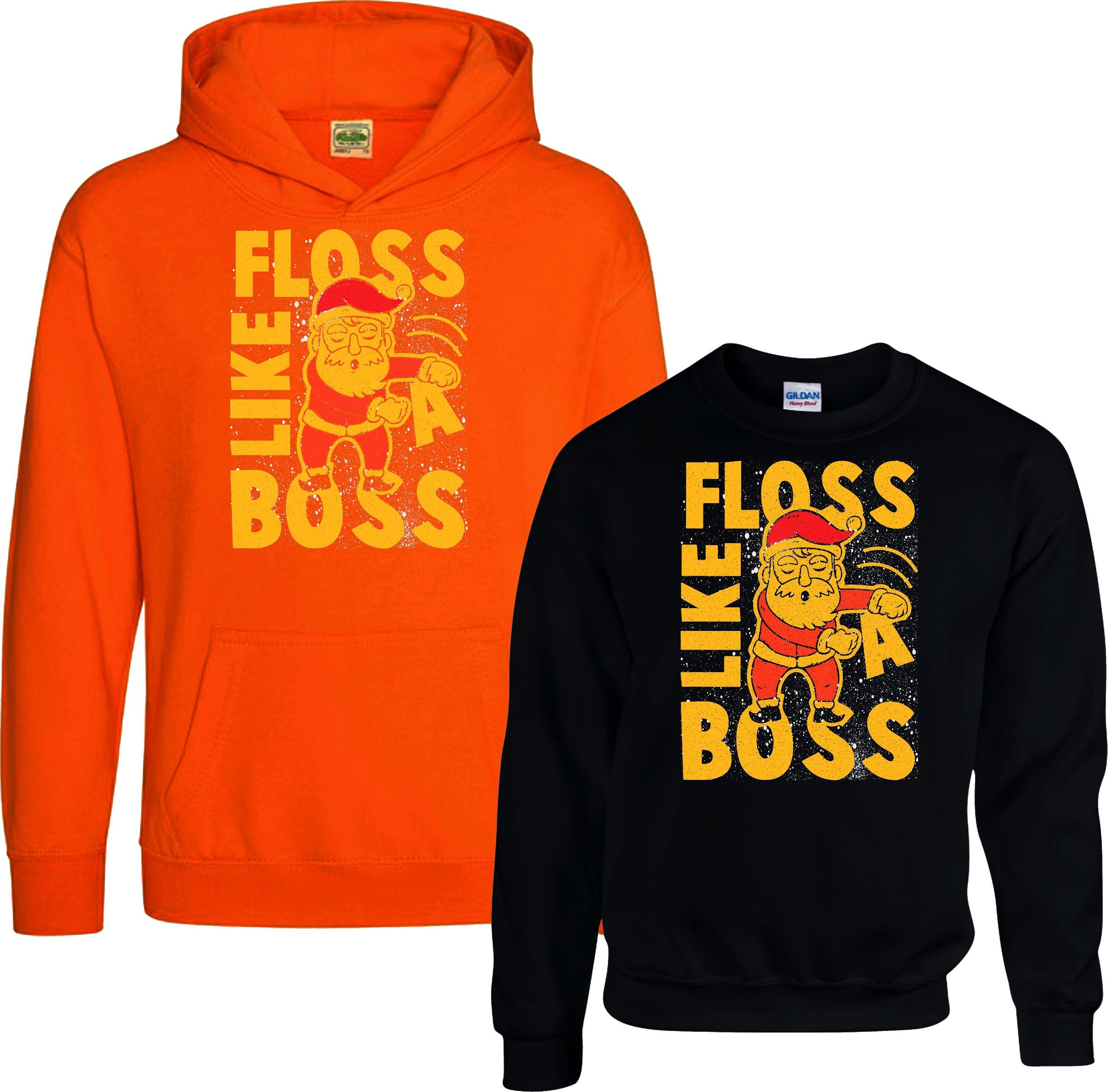 Floss Like a Boss Hoodie Etsy