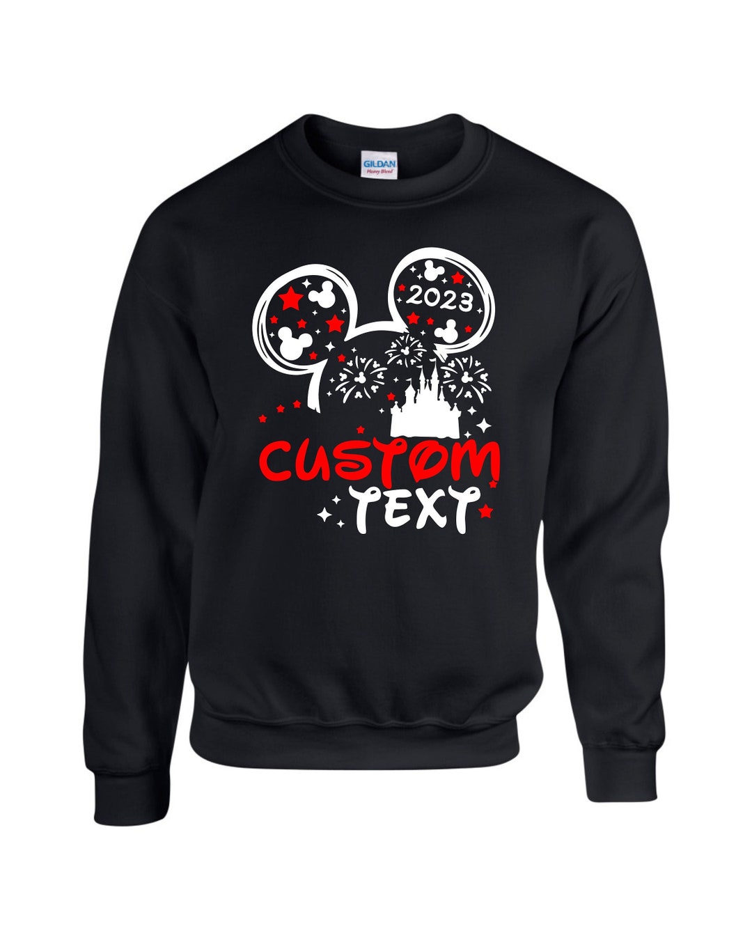 PERSONALISED Disneyland 2024 Christmas Jumper Disney World Etsy UK