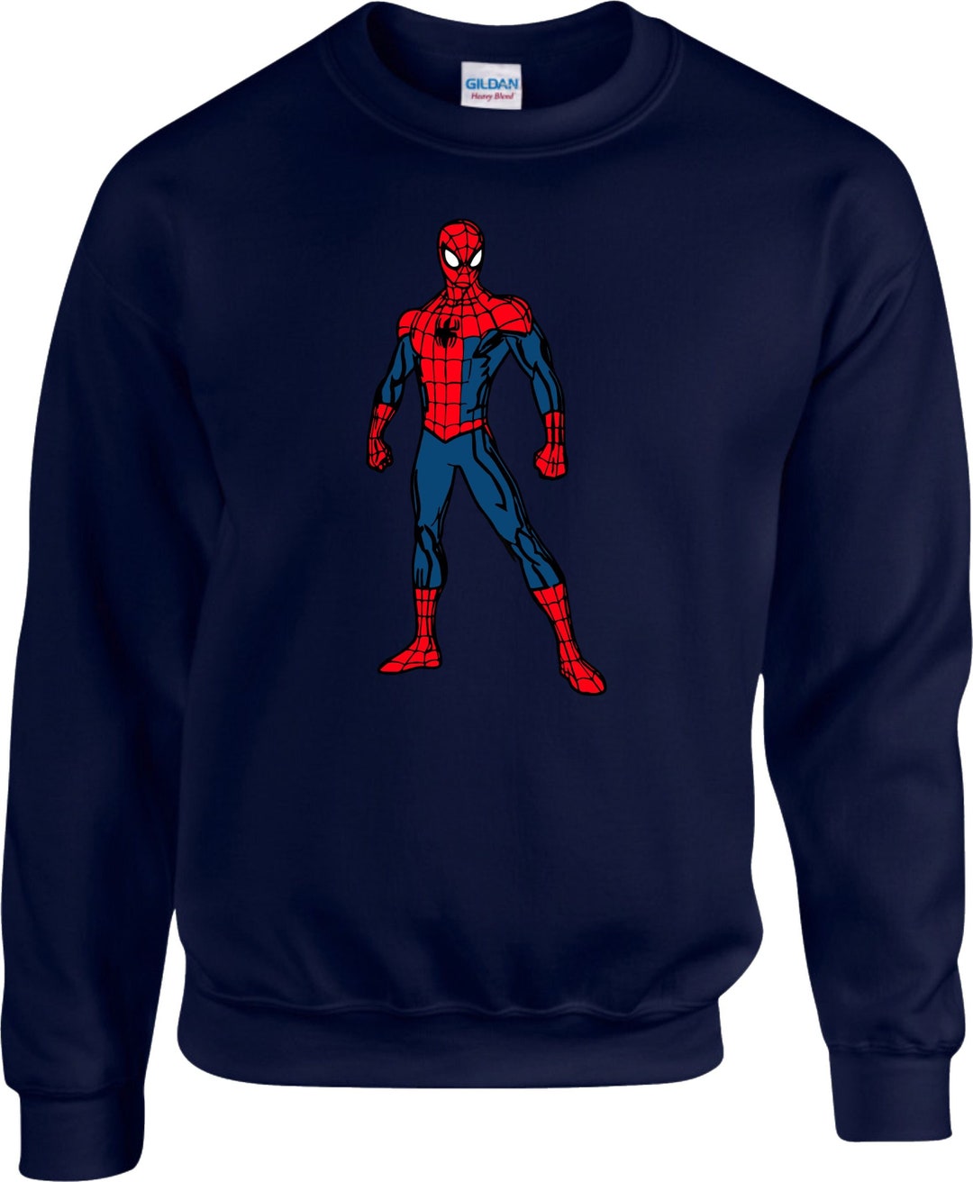 Spiderman Jumper Spider Man Comics Pullover Spiderman 2 Game Etsy