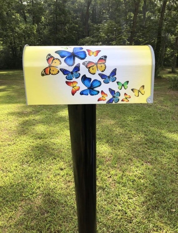 Butterfly Mailbox Etsy