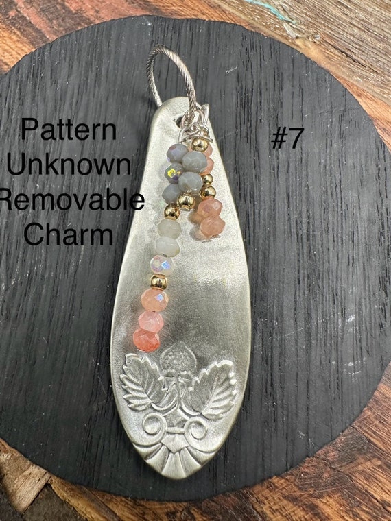 Vintage Silverware Spoon Pendant, Necklace, Mothe… - image 8