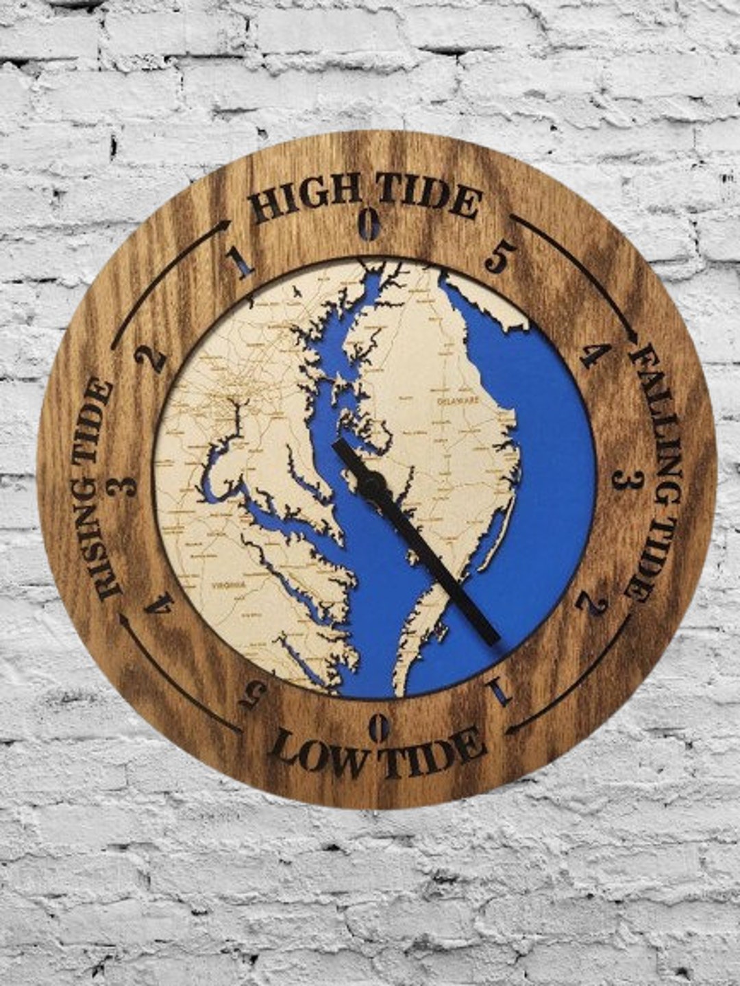 The Chesapeake Bay Tide Clock Etsy