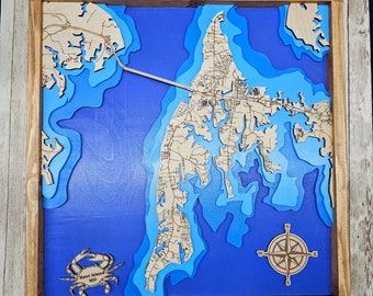 Kent Island Map