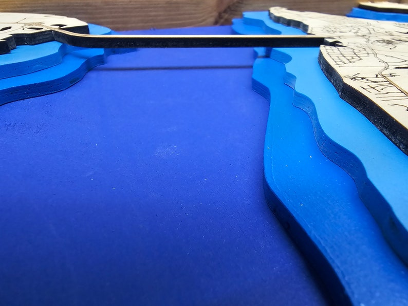 Kent Island Map on Etsy