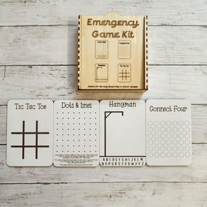Travel Game Set! DIGITAL FILE ONLY!