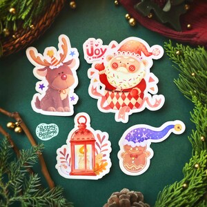 Vinylstickerpakket kerstbos