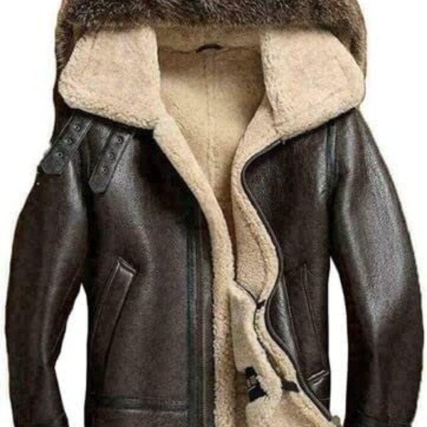 Shearling Jacket - Etsy