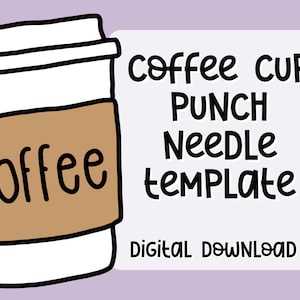 Punch Needle Template, Mug Rug, Punch Needle Pattern, Punch Needle, , PNG Pattern, Yarn Art