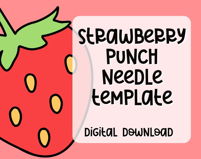 Punch Needle Templates, Mug Rug, Punch Needle Pattern, Punch Needle, , PNG Pattern, Yarn Art, Digital Download