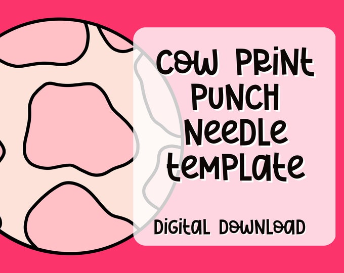 Punch Needle Template, Mug Rug, Punch Needle Pattern, Punch Needle, , PNG Pattern, Yarn Art