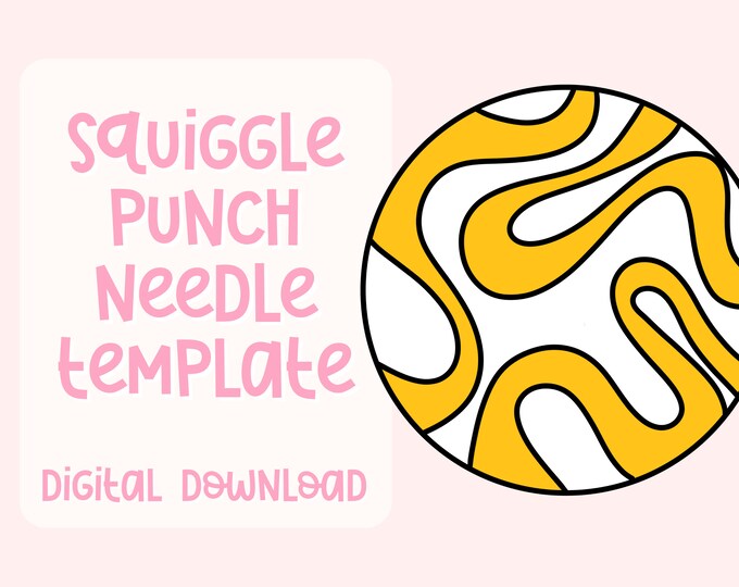 Punch Needle Template, Mug Rug, Punch Needle Pattern, Punch Needle, , PNG Pattern, Yarn Art