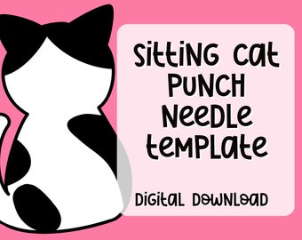 Punch Needle Template, Mug Rug, Punch Needle Pattern, Punch Needle, , PNG Pattern, Yarn Art