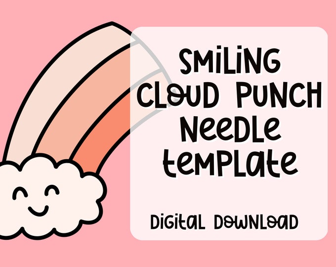 Punch Needle Template, Mug Rug, Punch Needle Pattern, Punch Needle, , PNG Pattern, Yarn Art