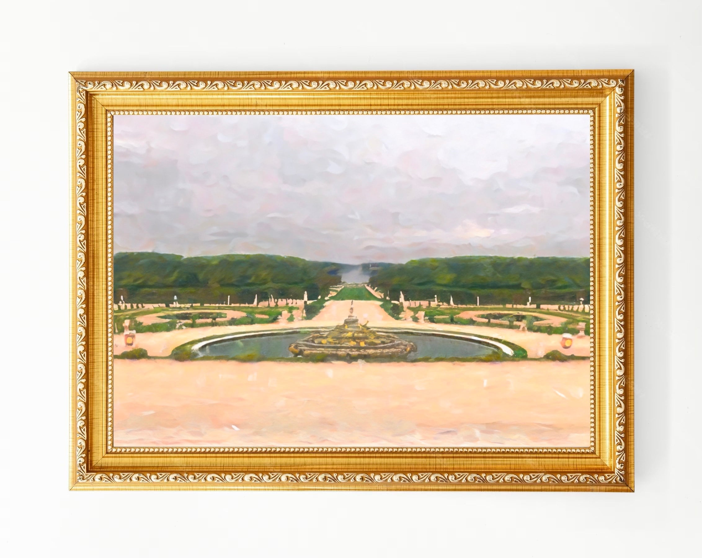 Giclée Art Print - Versailles Fountain - Etsy