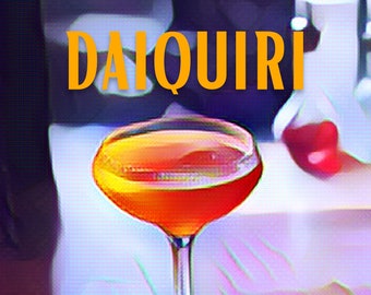 Daiquiri Poster Digital Print