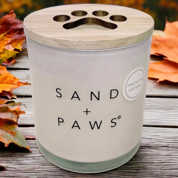Sand and Paws Candle Etsy