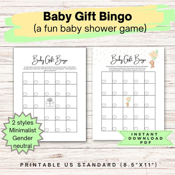 Baby bingo, babyshower games, baby shower bingo, baby bingo printable, baby gift bingo, sip and see games, sip and see, babyshower bingo