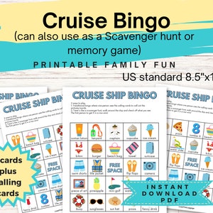Bingo de cruceros, actividades de cruceros para niños, juegos de viaje, actividades de viaje, crucero para niños, juegos de viajes familiares, bingo de viajes, bingo de vacaciones